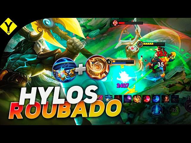 NOVO COMBO DE ITENS PARA O HYLOS - UM DOS MELHORES TANKS DO META!