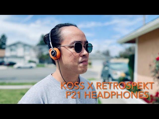 Koss x Retrospekt P21 Headphones First Impressions