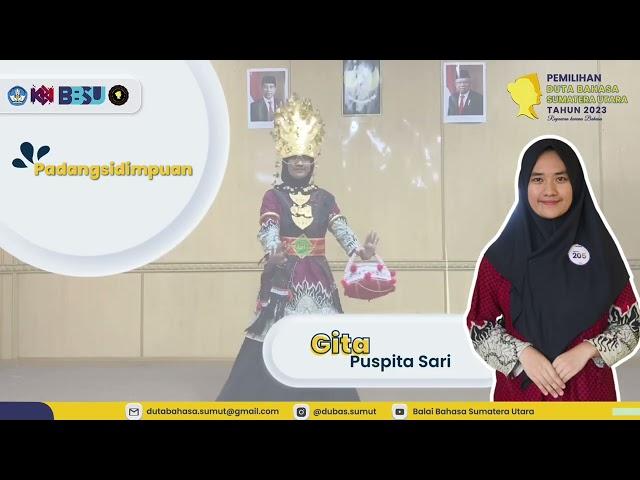 FINALIS PUTRI DUTA BAHASA SUMATERA UTARA 2023