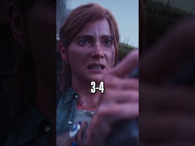 The Last of Us Part I vs The Last of Us Part II #shorts