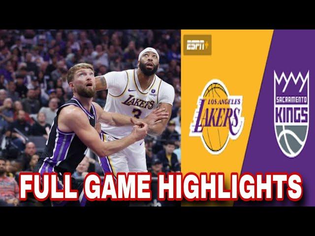 Los Angeles Lakers Vs Sacramento Kings Game Highlights|December 22,2024 #nba #lakersnation