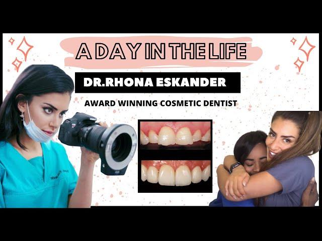 A DAY IN THE LIFE OF A DENTIST |  Dr.Rhona Eskander Cosmetic Dentist at Chelsea Dental Clinic