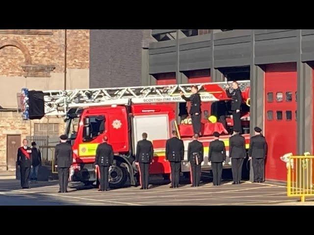 Barry martin’s fire man’s funeral