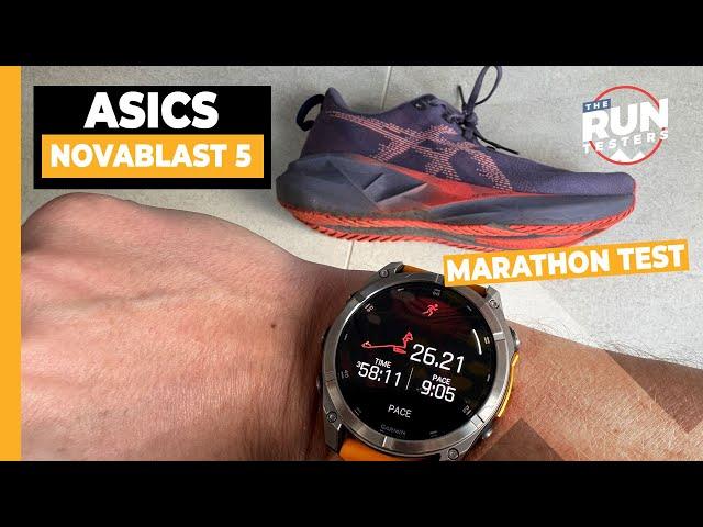 ASICS Novablast 5 Marathon Test: Is this your 4-hour marathon shoe?