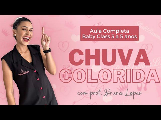 Aula completa baby class 3 a 5 anos | Balé Bruna Lopes