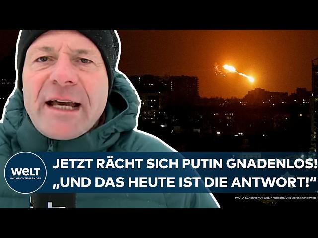 UKRAINE-KRIEG: Putins gnadenlose Rache! "Das scheint mir eine Vergeltungsaktion der Russen zu sein!"