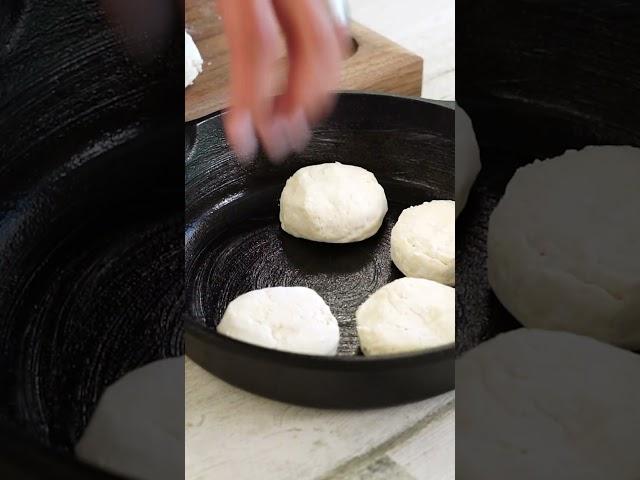 How to Make Two-Ingredient Biscuits #shorts