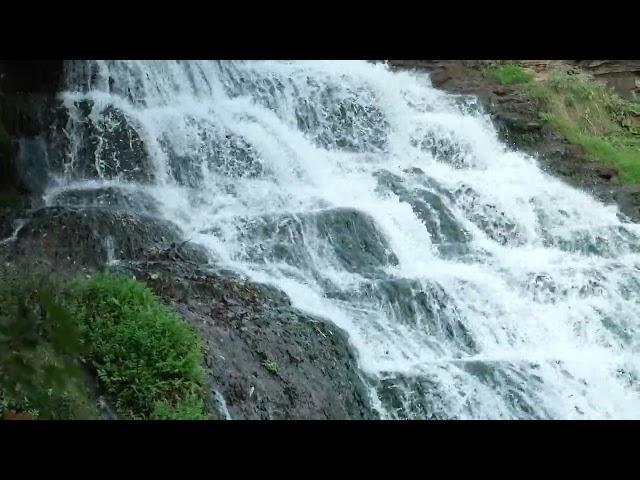 Miracle Water Cascades. Ukranian Waterfall