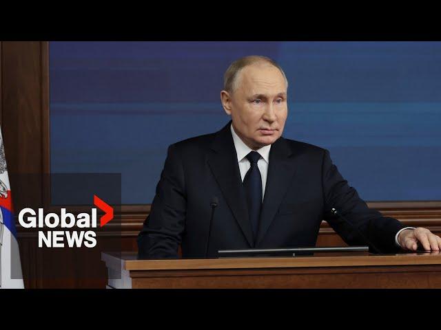 “We will not give up what is ours”: Putin discusses Ukraine, “hybrid” war with West