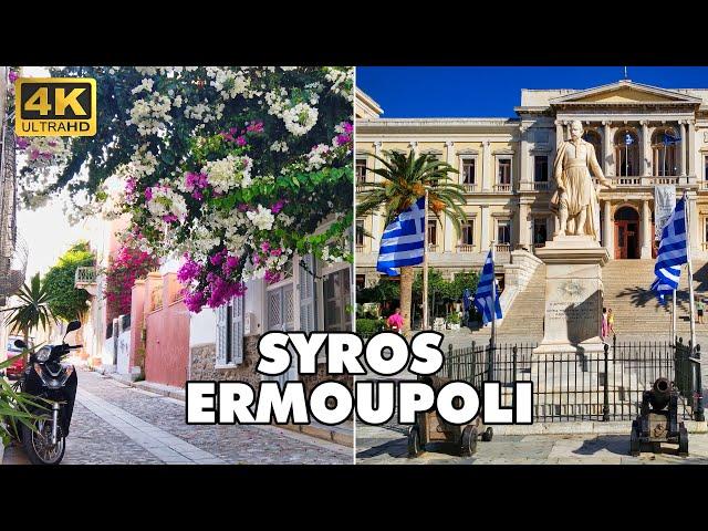 Discover the Beauty of ERMOUPOLI A Walking Tour of Syros (Σύρος), Greece