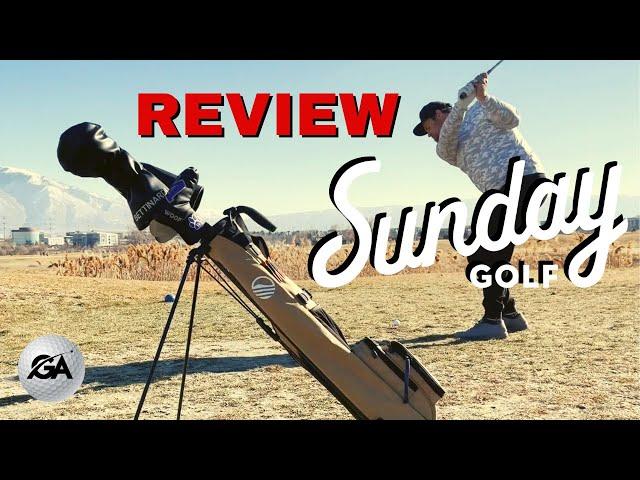 Small Golf Bag With EVERYTHING! | Sunday Golf Bag Review