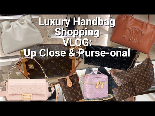 Luxury Handbag Shopping VLOG: Fendi, Loewe, Dior, Louis Vuitton, Celine & more! ️