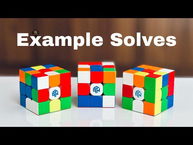 3x3 Rubik’s Cube Walkthrough/Example Solves