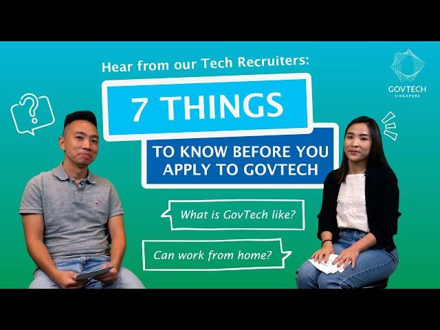 7 things you should know before you apply to GovTech!