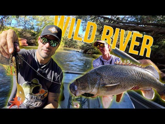 Murray Cod Fishing Floating down the River!