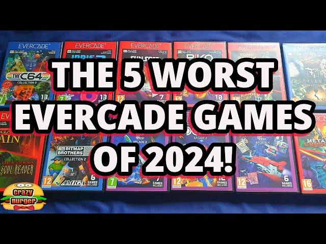 The 5 Worst Games On Evercade in 2024!