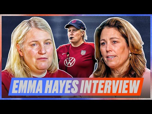 New USWNT manager Emma Hayes sits down with Julie Foudy | Full Emma Hayes Interview