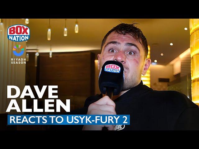 Dave Allen Not Holding Back After Tyson Fury Loss To Oleksandr Usyk