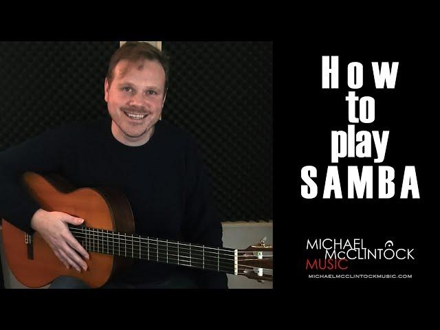 How to play Samba | Como tocar Samba | Guitar Tutorial