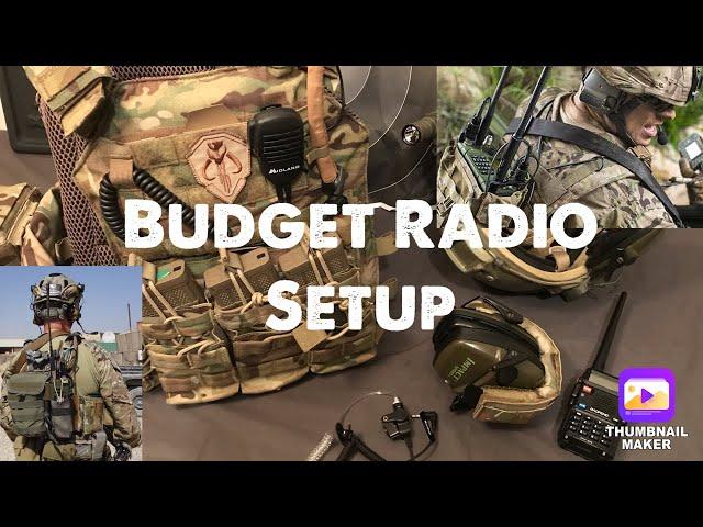 Budget Comms/Radio Setup (Pros and Cons)