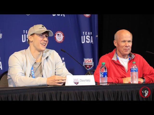 2021 Olympic Trials Wave II Press Conference: Chase Kalisz, Kieran Smith, Jack Baurle