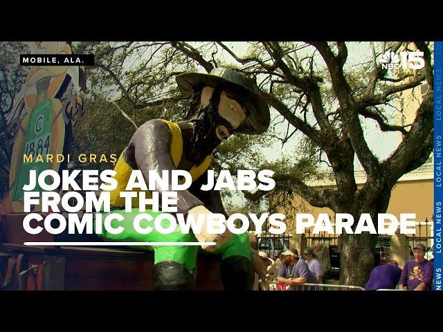 SCANDALOUS! Jokes & jibes from the Comic Cowboys parade -  WPMI NBC 15