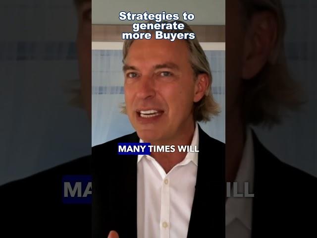 Strategies to generate more Buyers #realestate #realestatetraining #listingagent