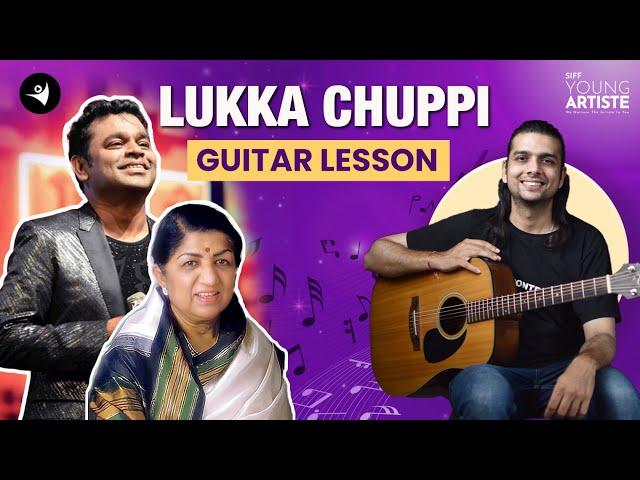 Luka Chuppi Easy Guitar Lesson | Bollywood Hit | A.R Rahman Song | Lata Mangeskar | Rang De Basanti