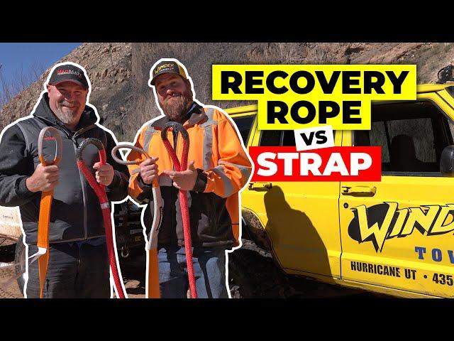 Recovery Rope vs Strap - Matt's Off Road Recovery and MadMatt's experiences