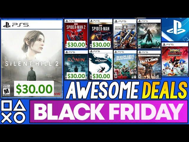 Awesome NEW PlayStation BLACK FRIDAY 2024 DEALS! 2024 PS5 Games CHEAPER