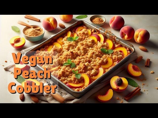 Easy Vegan Peach Cobbler Recipe (A Delicious Summer Treat!)