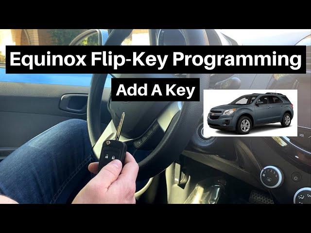 How To Program A Chevy Equinox Flip Key Remote Fob 2010 - 2017 DIY Chevrolet Add Flip-Key Tutorial