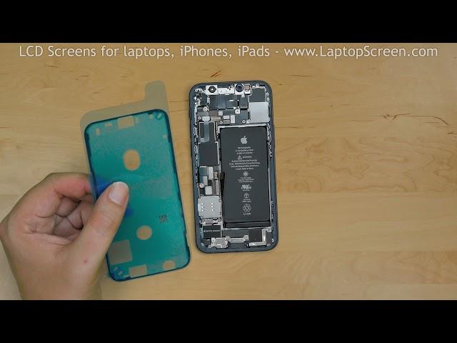 iPhone 12 mini screen replacement/digitizer glass and LCD re-installation instructions