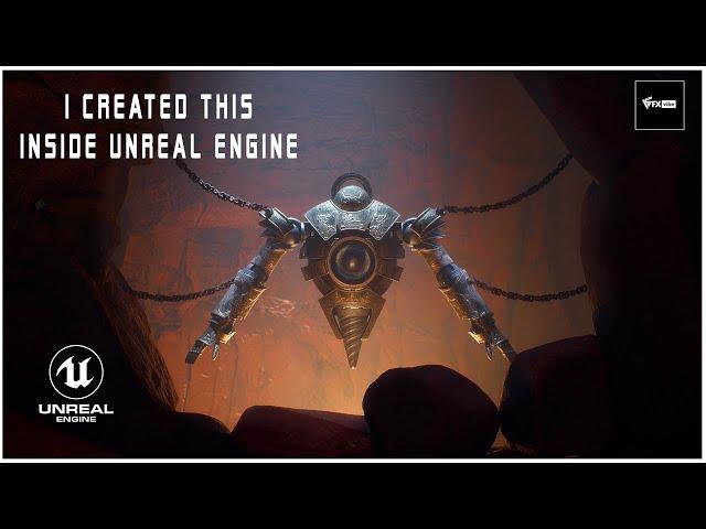 I CREATED THIS PROJECT INSIDE UNREAL ENGINE | INSPIRED WORK | VFX VIBE