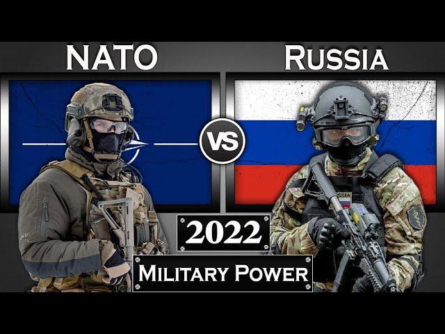 NATO vs Russia Military Power Comparison 2022 | Russia vs NATO Global Power