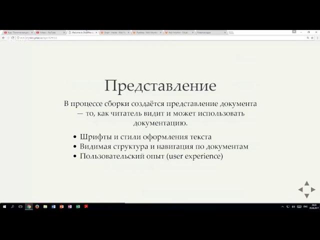 Курс "Техническая документация в IT-проектах". Docs Like Code (Николай Волынкин)