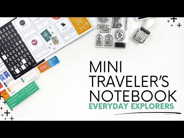 Mini Travel Journal Set Up 2024 | Everyday Explorers Kit Unboxing