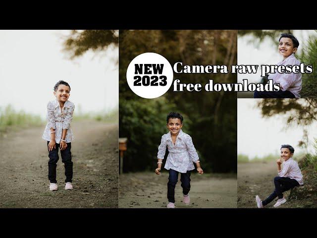 New Outdoor Camera raw presets 2023 free downloads I Photoshop