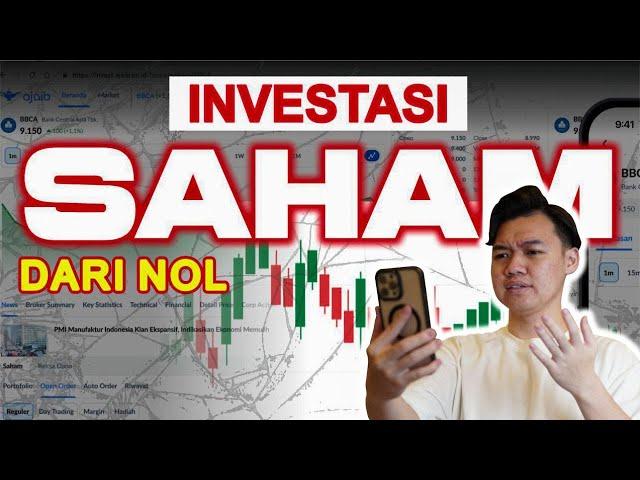 INVESTASI SAHAM DARI NOL PAKAI APLIKASI AJAIB (PRAKTEK REAL MARKET)