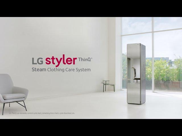 LG Styler™️: The Smart Wardrobe, Hygiene in Style | LG