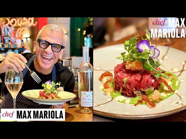 A MILANO È UN SUCCESSONE! Tartare di Manzo e Tuorlo Croccante - Ricetta Ristorante Chef Max Mariola