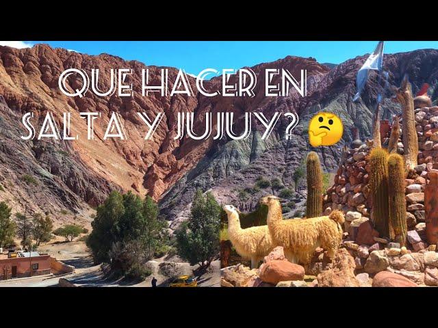 QUE HACER EN SALTA Y JUJUY?  GUÍA DE VIAJE ️