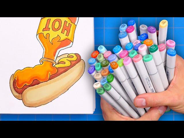 How to Use COPIC Markers