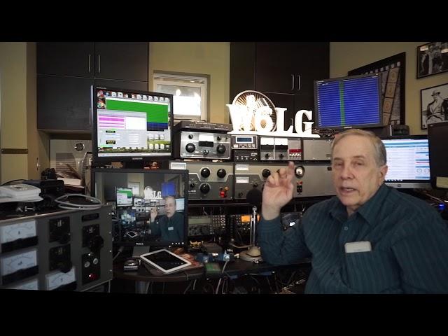 Ham Radio Basics with Jim Heath W6LG--Measures The Loss In Coax Connectors and 100 Feet of RG8X