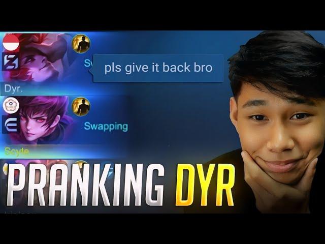 NAKA DUO AT PRINANK KO SI DYR SA RANK GAME 