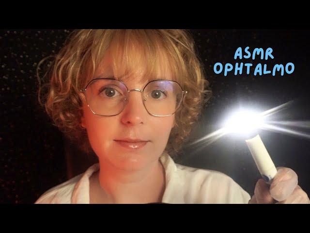 ASMR | RP Ophtalmo - Je vérifie tes yeux et on teste ta vue