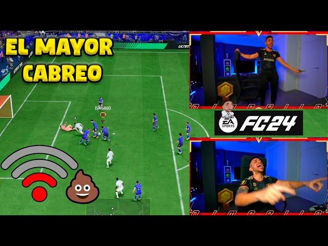 EL MAYOR CABREO DE DjMaRiiO EN FC 24 POR CULPA DE LA CONEXIÓN