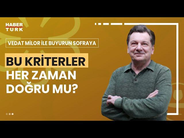 Vedat Milor ile Buyurun Sofraya Beşiktaş ve Kadıköy'de | Hangi lokantalar Michelin yıldızı almalı?