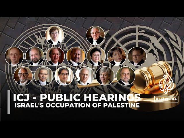 International Court of Justice to hold hearings on Israel’s occupation of Palestinian territories