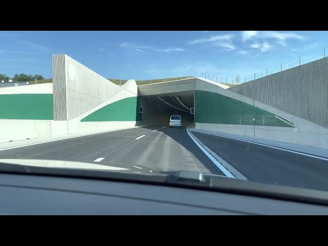 Tunnel B33 Waldsiedlung am Eröffnungstag